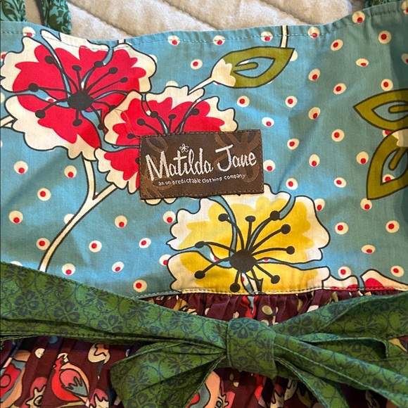 Matilda Jane Paint By Numbers Multicolor Floral Dress - Picture 3 of 4